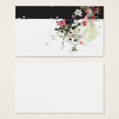 Grungy Profile Card (Front & Back)