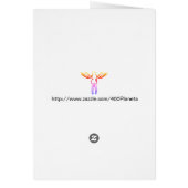 Grungy Red Anarchy Symbol Cards (Back)