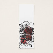 Grungy roses Profile Card (Back)