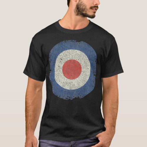 Grungy Roundel  of British RAF Premium  T_Shirt
