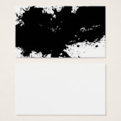 Grungy Splattered Ink Background (Front & Back)