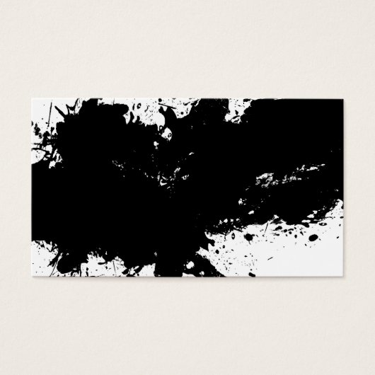 Grungy Splattered Ink Background (Front)