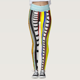 Grungy streetwear cool stretch fun happy Leggings