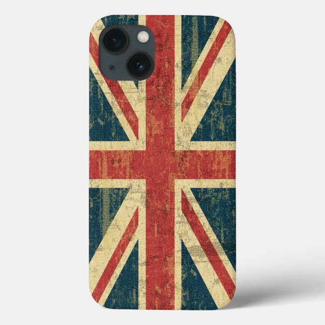 Grungy Union Jack Case-Mate iPhone Case (Back)