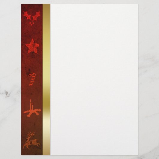 Grungy Vintage Gold Christmas (Front)