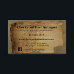 Grungy Vintage Torn Paper Antique Business Card<br><div class="desc">Grungy Vintage Torn Paper Antique Business Card 

If you need any assistance customizing your business card,  please don't hesitate to email me.

icingonthecakezazzle@icloud.com
primdesigner@gmail.com</div>