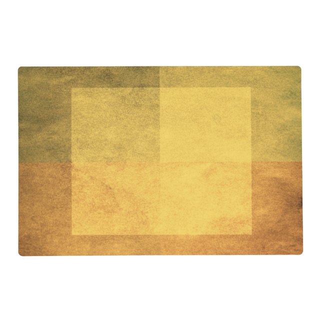grungy watercolor-like graphic abstract 2 placemat (Front)