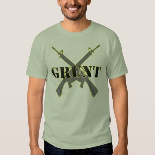 Grunt T-Shirt | Zazzle