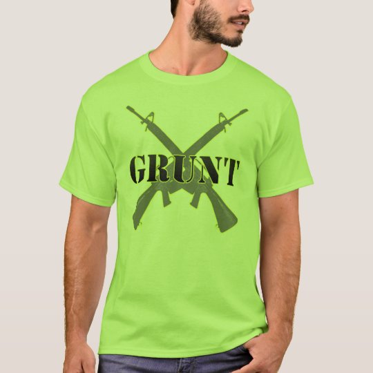 Grunt T-Shirt | Zazzle.com