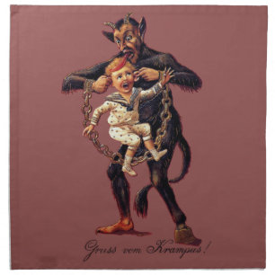 Gruss vom (Greetings From) Krampus Napkin