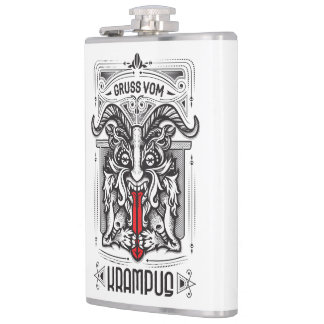 Gruss vom Krampus Flask