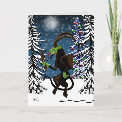 Gruss vom Krampus Holiday Card