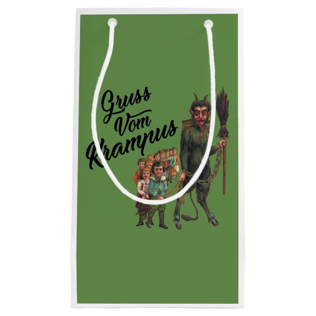 GRUSS VOM KRAMPUS SMALL GIFT BAG (Front)