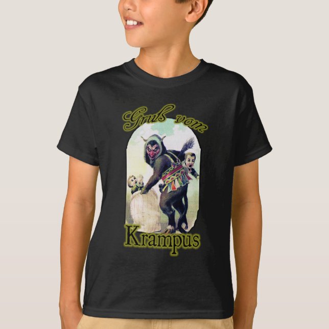 Gruß vom Krampus T-Shirt (Front)