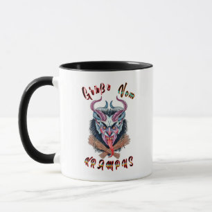 Grüße Vom Krampus Yule Devil December Krampusnacht Mug
