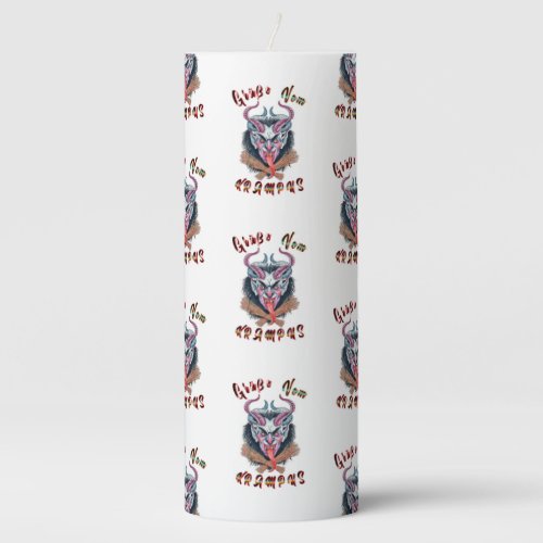 Gre Vom Krampus Yule Devil December Krampusnacht Pillar Candle