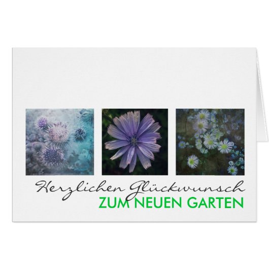 Grußkarte mit ihren Fotos (Front Horizontal)