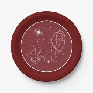 GRYFFINDOR™ Constellation Graphic Paper Plates