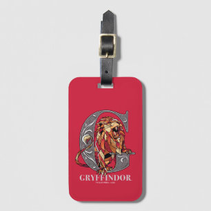GRYFFINDOR™ Crosshatched Emblem Luggage Tag