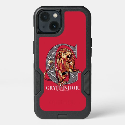 GRYFFINDOR Crosshatched Emblem iPhone 13 Case