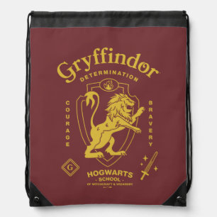 GRYFFINDOR™ Determination Courage Bravery Crest Drawstring Bag