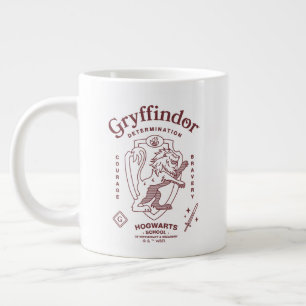 GRYFFINDOR™ Determination Courage Bravery Crest Giant Coffee Mug