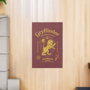 GRYFFINDOR™ Determination Courage Bravery Crest Rug