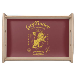 GRYFFINDOR™ Determination Courage Bravery Crest Serving Tray