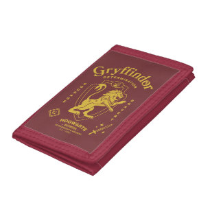 GRYFFINDOR™ Determination Courage Bravery Crest Trifold Wallet