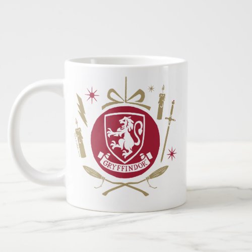 GRYFFINDOR Holiday Bauble Graphic Giant Coffee Mug