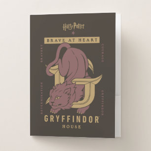 GRYFFINDOR™ House Brave at Heart Pocket Folder