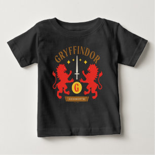 GRYFFINDOR™ House Double Lion Sword Graphic Baby T-Shirt