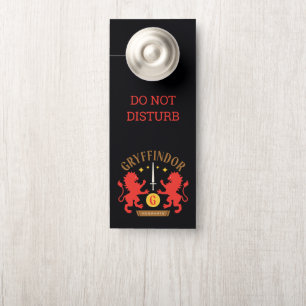 GRYFFINDOR™ House Double Lion Sword Graphic Door Hanger