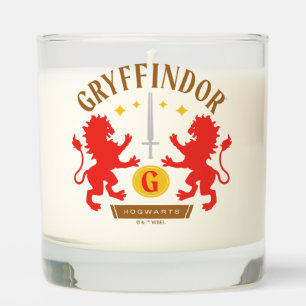 GRYFFINDOR™ House Double Lion Sword Graphic Scented Candle