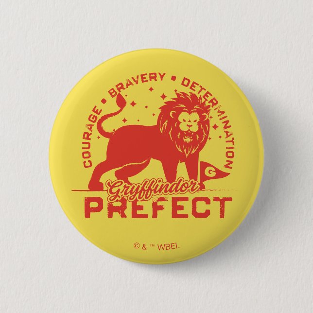 GRYFFINDOR™ Prefect Badge Button (Front)