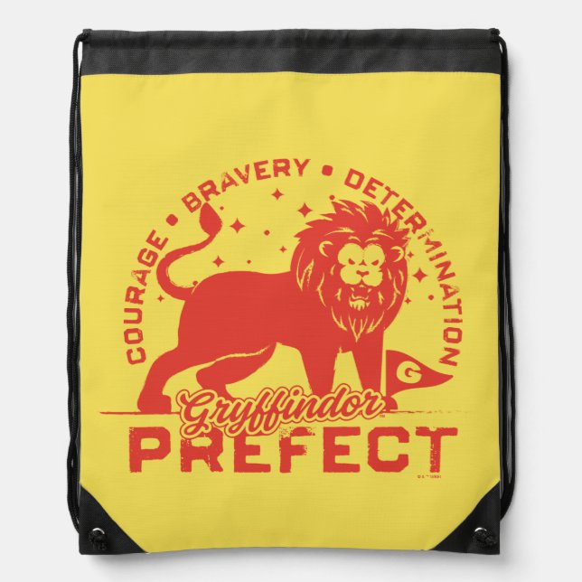 GRYFFINDOR™ Prefect Badge Drawstring Bag (Front)