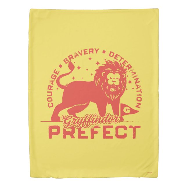 GRYFFINDOR™ Prefect Badge Duvet Cover (Front)