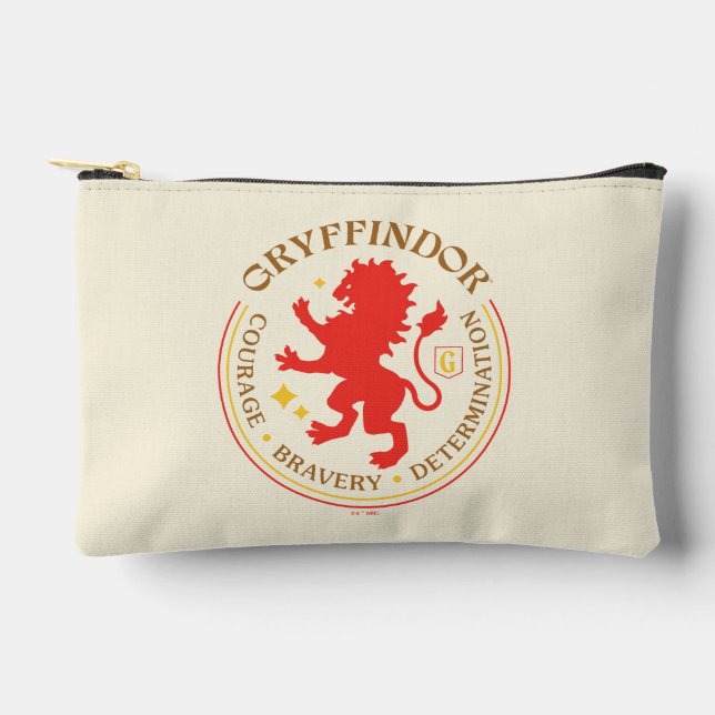 GRYFFINDOR™ Red Lion House Pride Badge Accessory Pouch (Front)