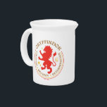 GRYFFINDOR™ Red Lion House Pride Badge Beverage Pitcher<br><div class="desc">These are the tenets for GRYFFINDOR™ House Pride: Courage - Bravery - Determination. Wear this courageous GRYFFINDOR™ badge on a t-shirt or grab on a mug! Shop this design on more custom Zazzle products for the perfect gift.</div>