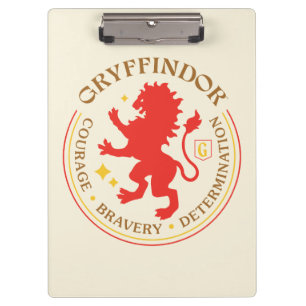 GRYFFINDOR™ Red Lion House Pride Badge Clipboard