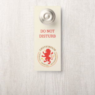 GRYFFINDOR™ Red Lion House Pride Badge Door Hanger