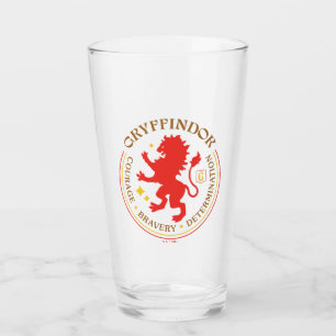 GRYFFINDOR™ Red Lion House Pride Badge Glass