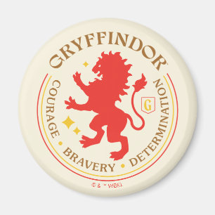 GRYFFINDOR™ Red Lion House Pride Badge Magnet