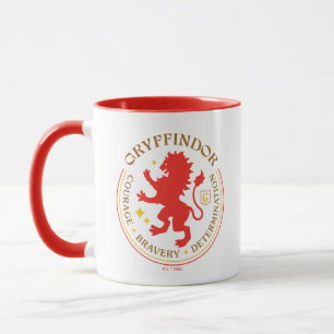 GRYFFINDOR™ Red Lion House Pride Badge Mug