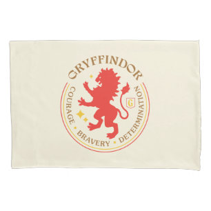 GRYFFINDOR™ Red Lion House Pride Badge Pillow Case