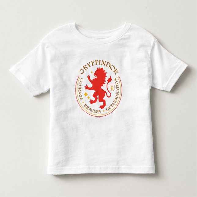 GRYFFINDOR™ Red Lion House Pride Badge Toddler T-shirt (Front)