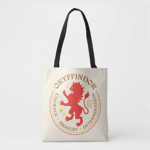 GRYFFINDOR™ Red Lion House Pride Badge Tote Bag