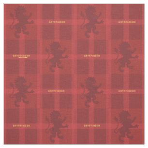 GRYFFINDOR™ Tartan Plaid Pattern Fabric
