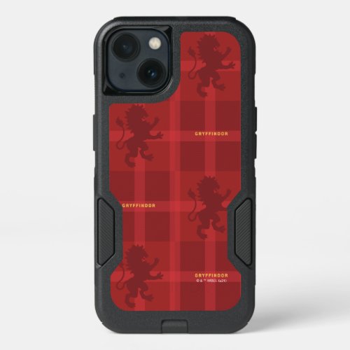 GRYFFINDOR Tartan Plaid Pattern iPhone 13 Case