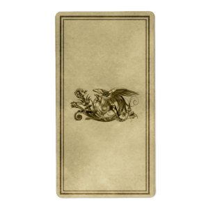 Gryphon Apothecary Label